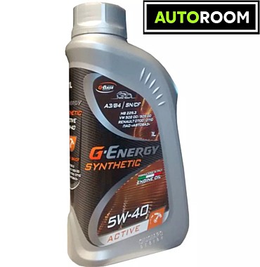 Масло моторное G-Energy Synthtetic Active 5W-40 1л