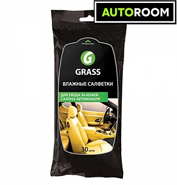 Салфетки Влажные  для кожанного салона  GRASS IT-0312