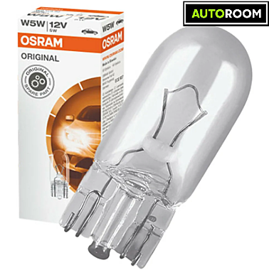 Лампа 2825 W5W 12V OSRAM 