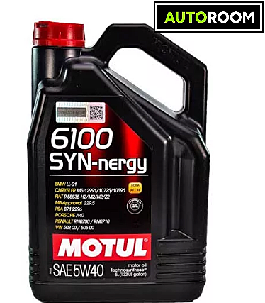 Масло моторное MOTUL 6100 SYN-NERGY 5w40 A3/B4  4л. синт.