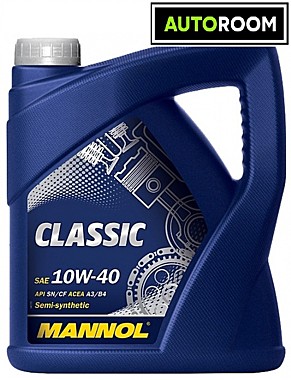 Масло моторное MANNOL CLASSIC High Power 10w40 п с 4л 1101