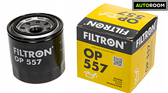 Фильтр масляный FILTRON OP557 