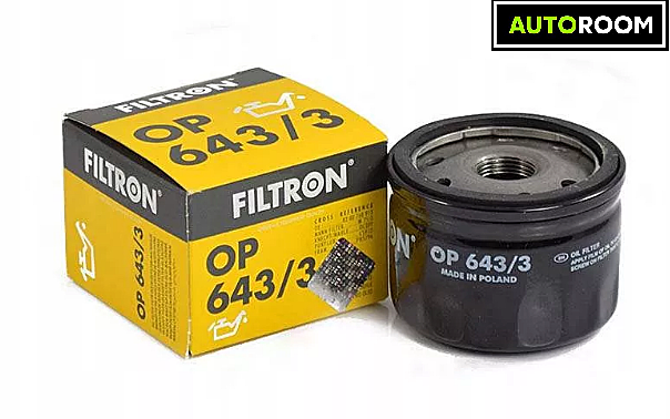 Фильтр масляный FILTRON OP643/3