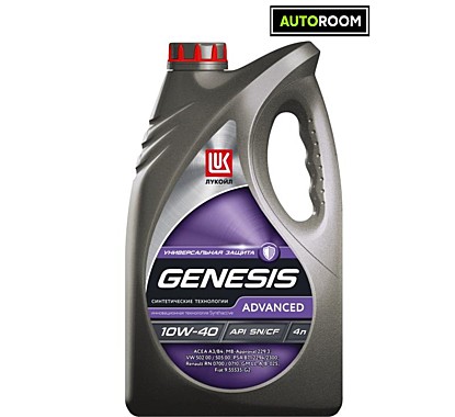 Масло моторное Лукойл  Genesis Advanced Universal 10w40 4л