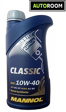 Масло моторное MANNOL CLASSIC High Power 10w40 п/с 1л