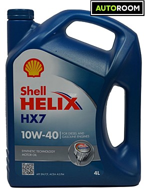 Масло моторное Shell Helix HX7 10W40 4л