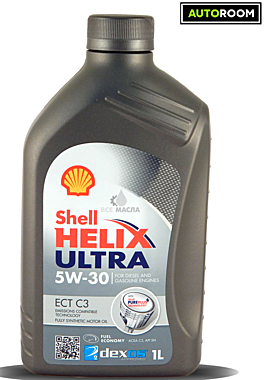 Масло моторное Shell Helix Ultra ECT 5W30 C3син 1л
