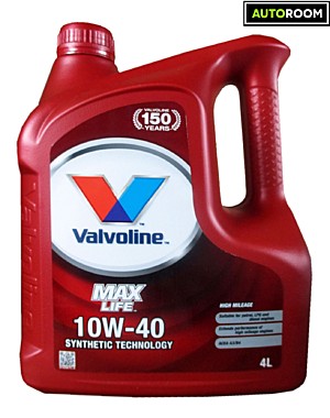 Масло моторное Valvoline MaxLife 10W40 4л