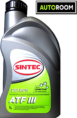 Масло трансмиссионное Sintec ATF-III Dexron 1л