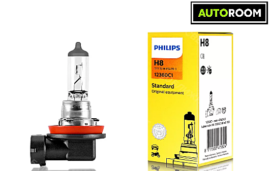 Лампа PHILIPS H8 12V 12360C1