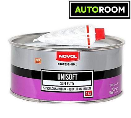 Шпатлевка Novol Unisoft полиэфирная, 1,0кг