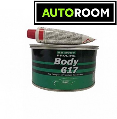 Шпатлевка BODY 617 Proline NANO FIBER POLYESTER Filler (1кг) BODY 6170600001