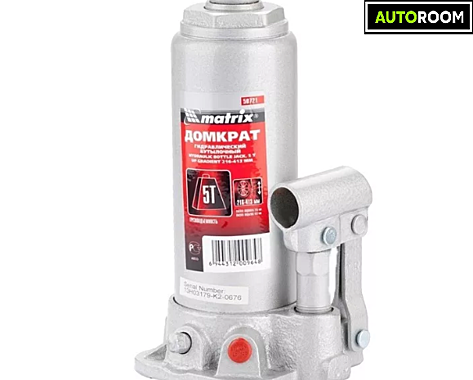 Домкрат гидравлич. 5т 216-413 мм  MATRIX MASTER 50721 