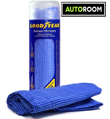Салфетка замшевая GOODYEAR  43*64