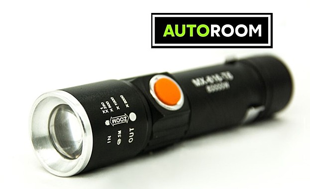 Фонарь тактическийс USB 616-Т6