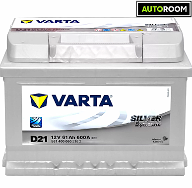 Аккумулятор VARTA Silver Dynamic [12V 61Ah 600A B13]