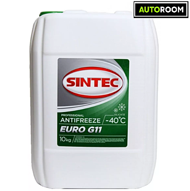 Антифриз SINTEC EURO S11 10кг зеленый