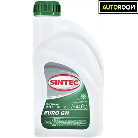 Антифриз SINTEC EURO S11 1кг зеленый