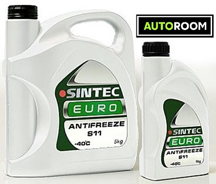 Антифриз SINTEC EURO S11 5кг зеленый