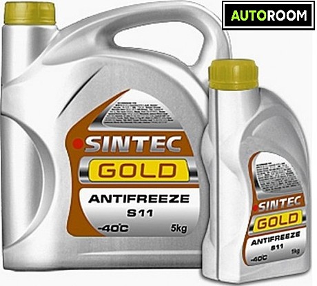 Антифриз SINTEC GOLD S11 1л желтый