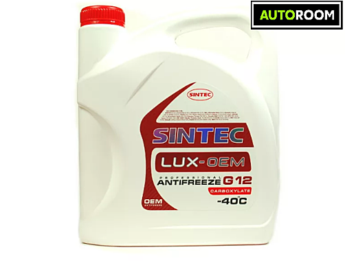 Антифриз SINTEC LUX S12 3кг красный