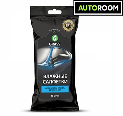 Салфетки Влажные для очистки стекол GRASS IT-0313