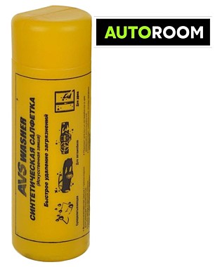 Салфетка замша в тубусе AVS CH-6443 (64*43)