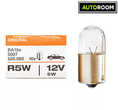 Лампа 5007 12V R5W OSRAM 