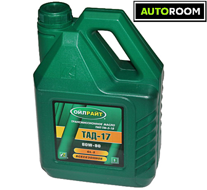 Масло OIL RIGHT ТАД-17 3л 2546
