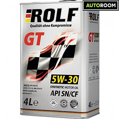Масло моторное ROLF GT 5W30  4л 
