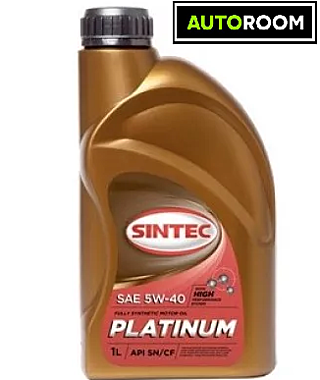 Масло моторное Sintec Платинум 5W40 (1л) синт