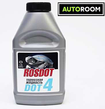 Жидкость тормозная РосDOT-4 250 г (Дзержинск)