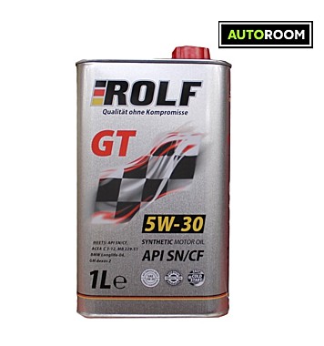 Масло моторное ROLF GT 5W30 SN/CF 1л 