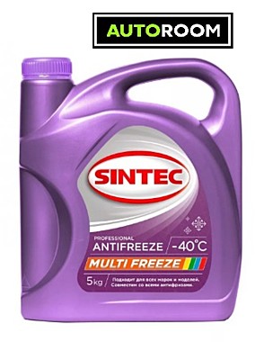 Антифриз SINTEC MULTI FREEZE (5л)
