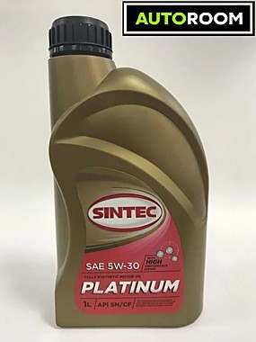 Масло моторное Sintec Платинум 5/30 (1л) синт