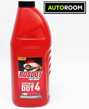 Жидкость тормозная ROSDOT 4 PRO DRIVE 910г (Дзержинск)